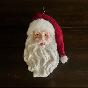Santa Claus Head Christmas Tree Ornament